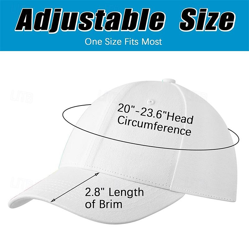 Cotton White Baseball Cap Is Used for Tie Dyeing Tie Dyeing Set Items Tie Dyeing Neutral Style Adjustable Solid Color Baseball Cap Suitable for Large Groups of Children Tie Dyeing Parties White2
