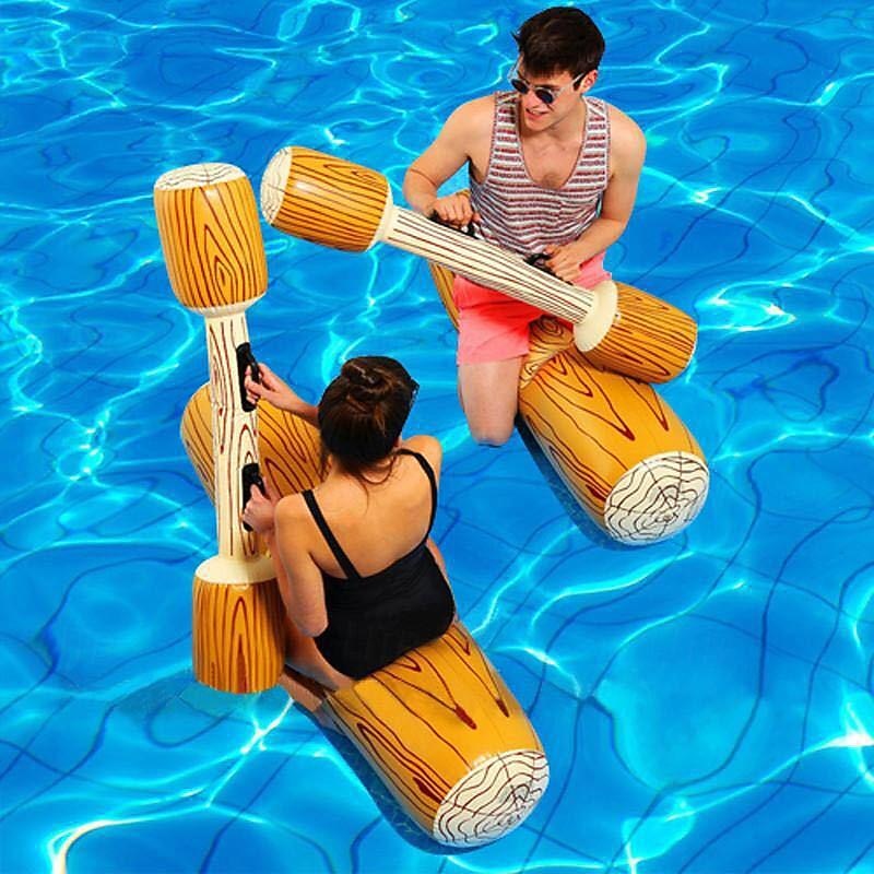 Water Play Equipment Inflatable Pool Float Non Toxic Geometric Pattern PVC Beach Theme Creative Family Outdoor Match Summer All Child's Adults'