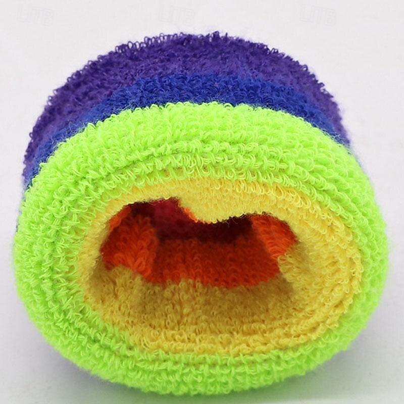 Pride Men's and Women's Summer Badminton Sports Fitness Running Sweating Rainbow Protector Wrist Scarf Breathable Towel Protector Wrist Headband Band4
