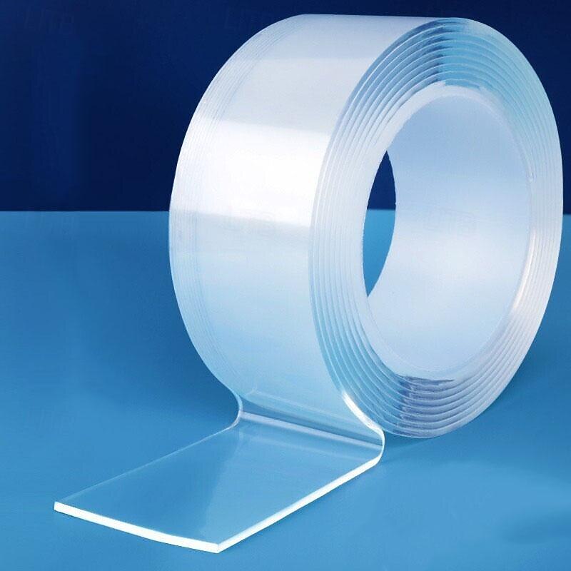 2 PCS Nano Tape with No Trace Magic Adhesive Transparent Adhesive High Viscosity Strong Acrylic Double-Sided Adhesive