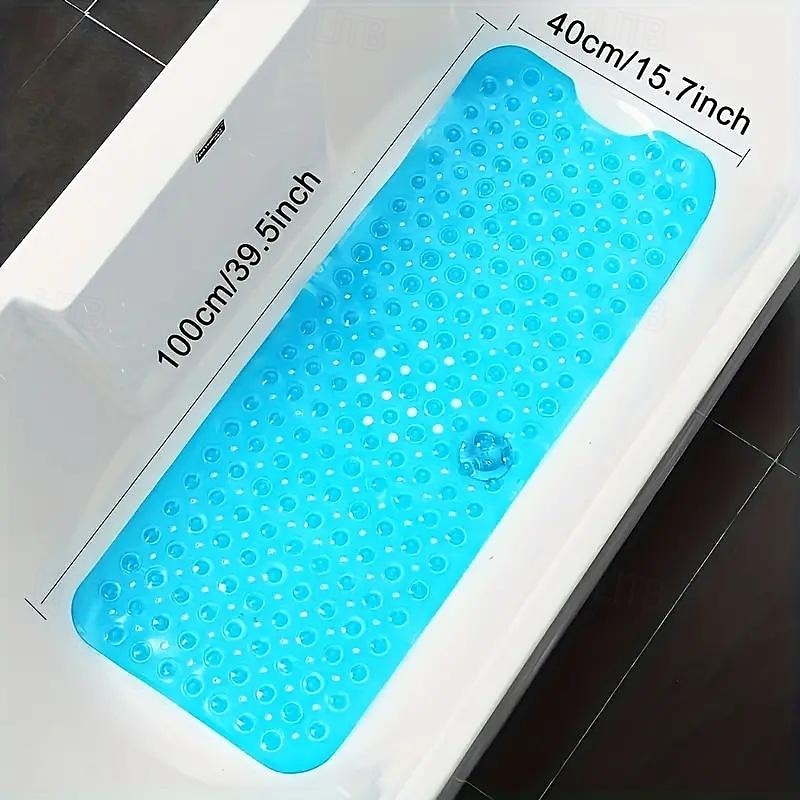Bathtub Mat Non Slip Bath Mat for Tub,40 x 16 Inch Shower Mat with Suction Cups,Extra Large and Machine Washable,Bath Mats for Bathroom2