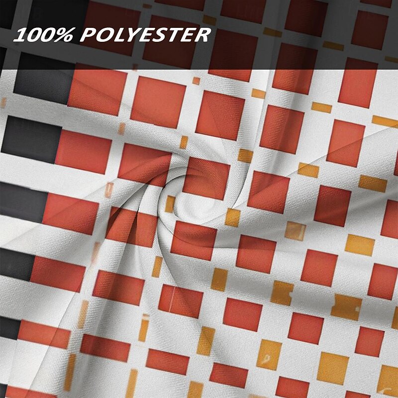 Men's Polo Shirts Golf Shirt Short Sleeve Polo Shirts Collared Shirts Casual Vacation Wear Formal Wear Festival Wear Buttons 3D Print Summer White3