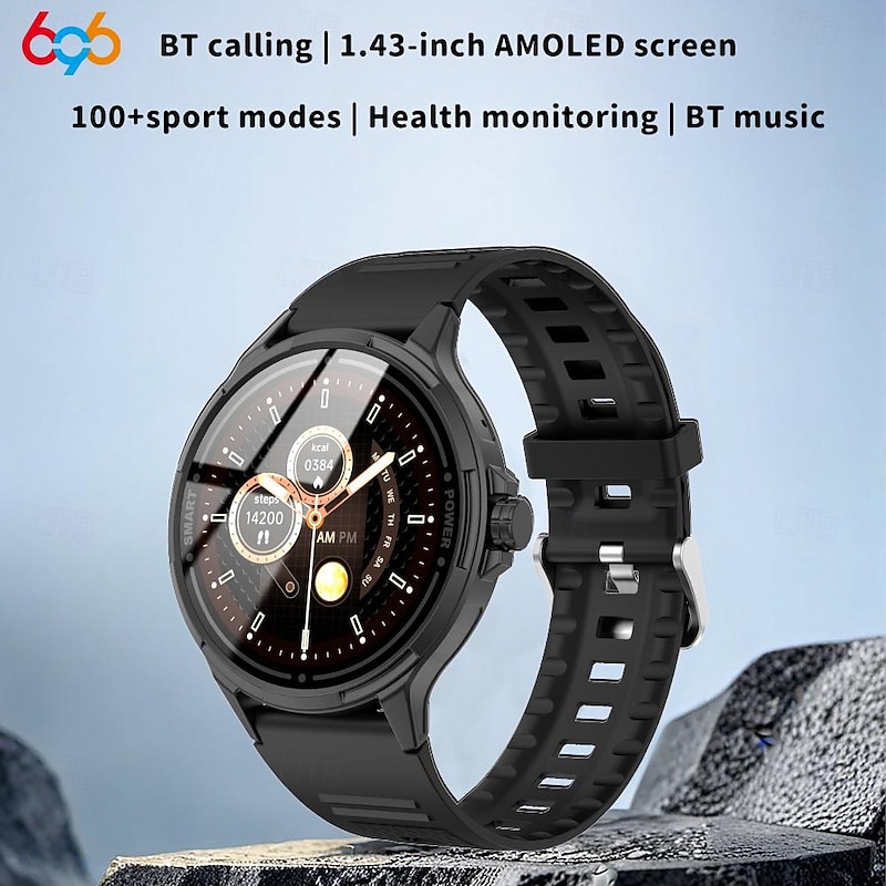 696 Y25 Smart Watch 1.9 inch Smartwatch Fitness Running Watch Bluetooth ECG+PPG Pedometer Call Reminder Compatible with Android iOS Women Men Hands-Free Calls Message Reminder IP 67 48mm Watch Case