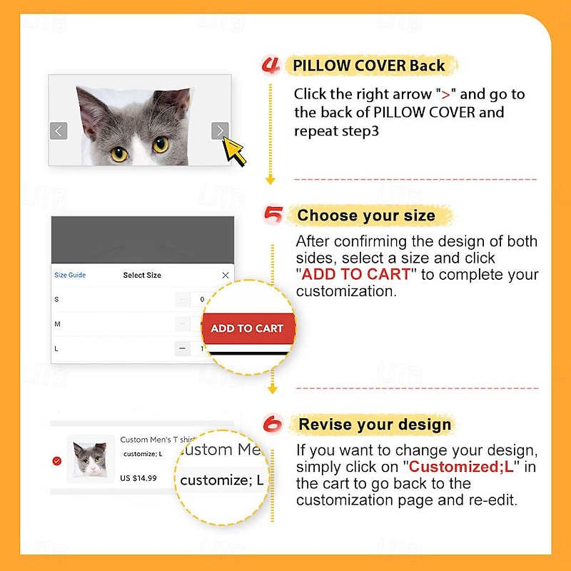 Personalized Memorial Photo Pillow Cover Custom Picture Cushion Cover A Hug From Heaven I'm Always With You  Sympathy Gifts For Loss Of Loved Ones4