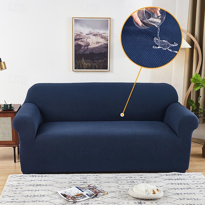 Water Resistant Sofa Cover 1/2/3/4 Seater Sofa Cover for Living Room Elastic Sofa Cover Couch Cover for Sofa2