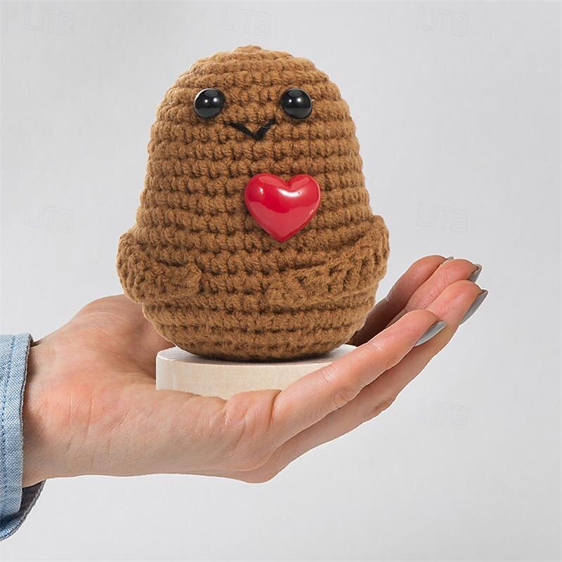 Pocket Hug Positive Potato Gifts for Boyfriend Funny Gift for Girlfriend Motivational Gifts Small Lucky Charm Best Friend Small Hug Pocket Hug Potato Lucky Charm4