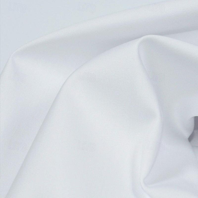 Men's Shorts Chino Shorts Bermuda shorts Pocket Plain Comfort Breathable Knee Length Outdoor Daily Going out Fashion Streetwear Black White Micro-elastic3