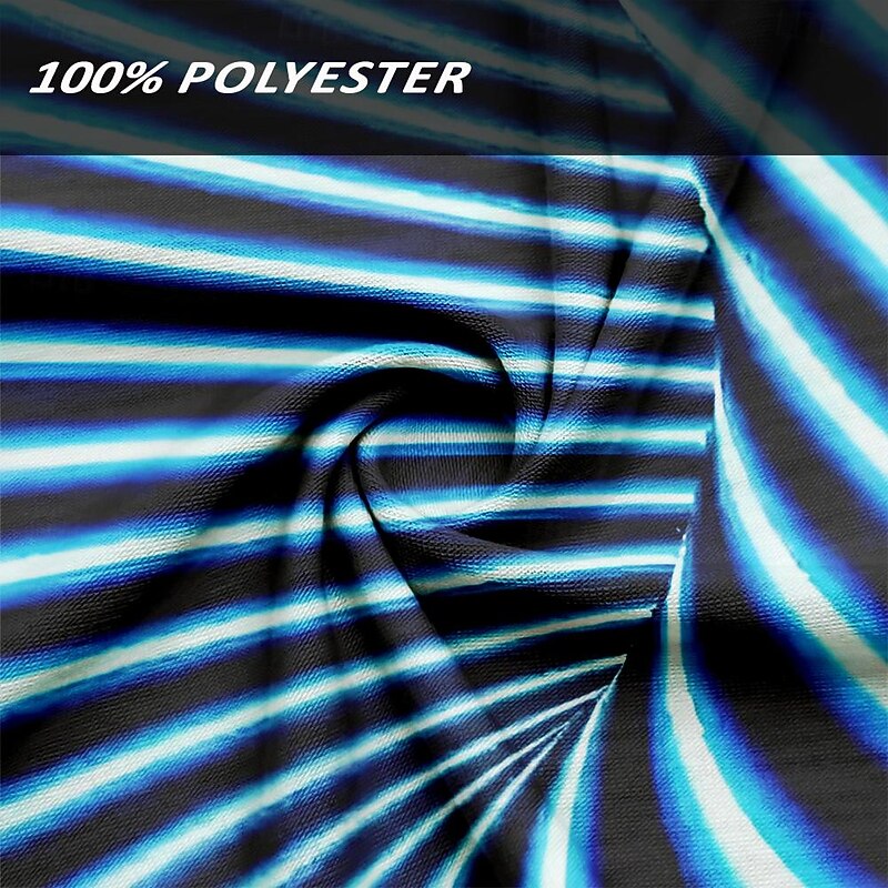 Men's Graphic Geometric Spiral Stripe Gradient Stripes T Shirt T shirt 3D Print Crew Neck Shirt Fashion Daily Designer Street Sports Outdoor White Summer Spring Clothing Apparel S M L XL XXL XXXL3