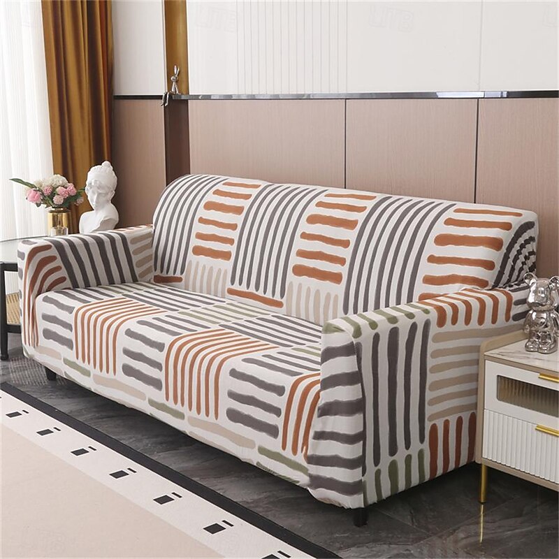 Printed Sofa Cover Living Room Sofa Seat Cover Super Soft and Thick Elastic Furniture Seat Cushion Protection Cover Living Room