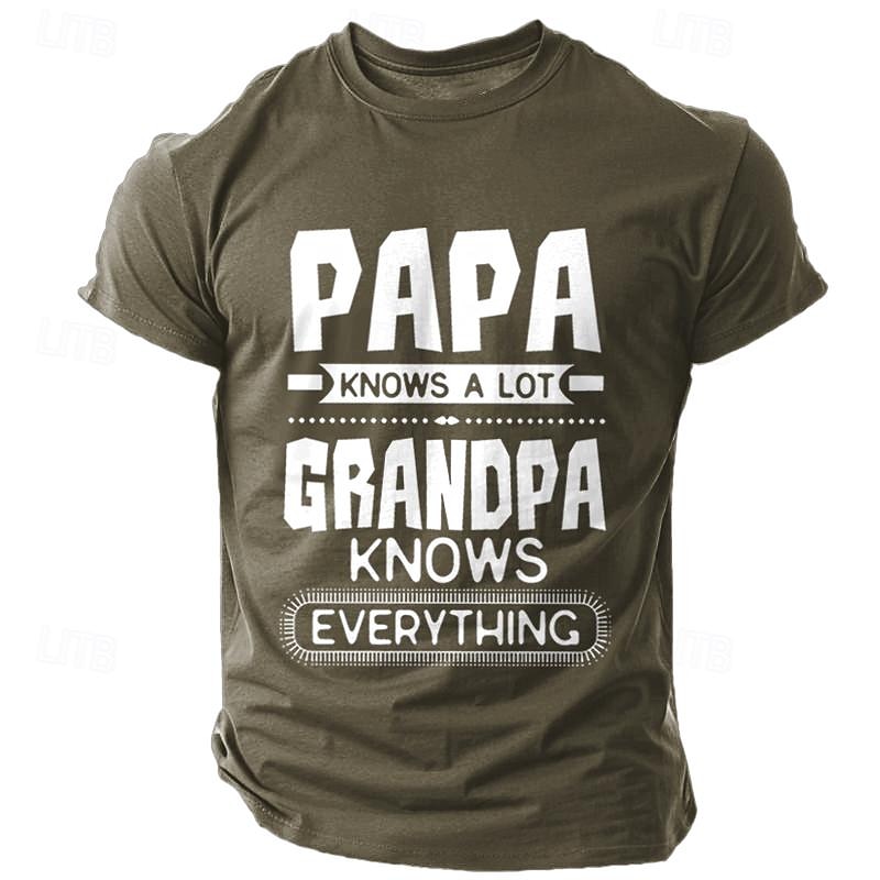 Men's Letter T Shirt Tee Top 100% Cotton Short Sleeve Graphic Shirt Black Army Green Dark Blue Comfortable Tee Vacation Street Fashion Designer Clothing4