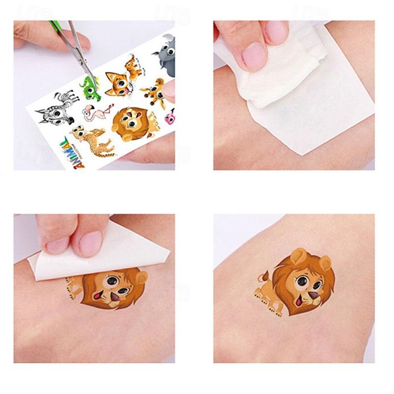 10PCS Rainbow Pride Moon Tattoo Sticker Waterproof and Sweatproof Disposable Party and Party Event Temporary Face Sticker4