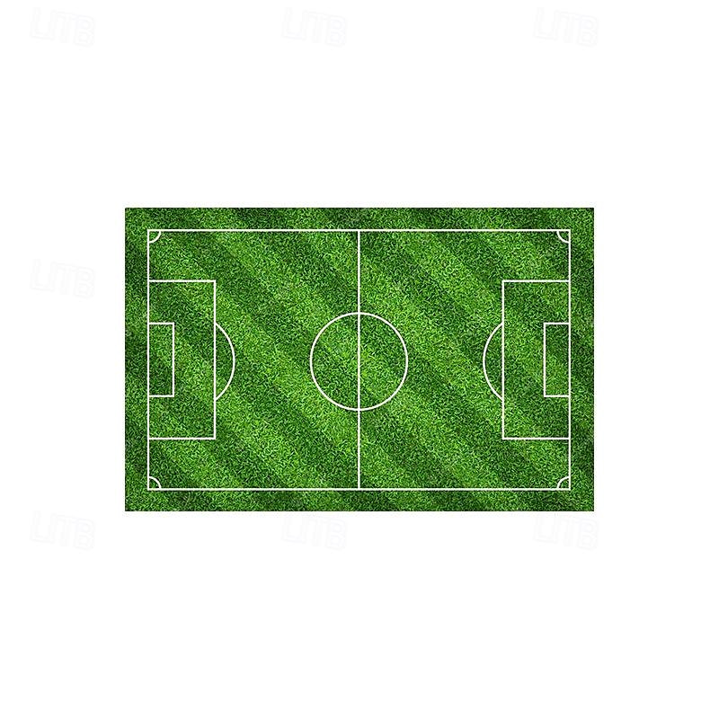 European Cup Football Field Carpet, Living Room Rug, Bedroom Bedside Carpet, Indoor Sports Field Carpet, Green Field Carpet2