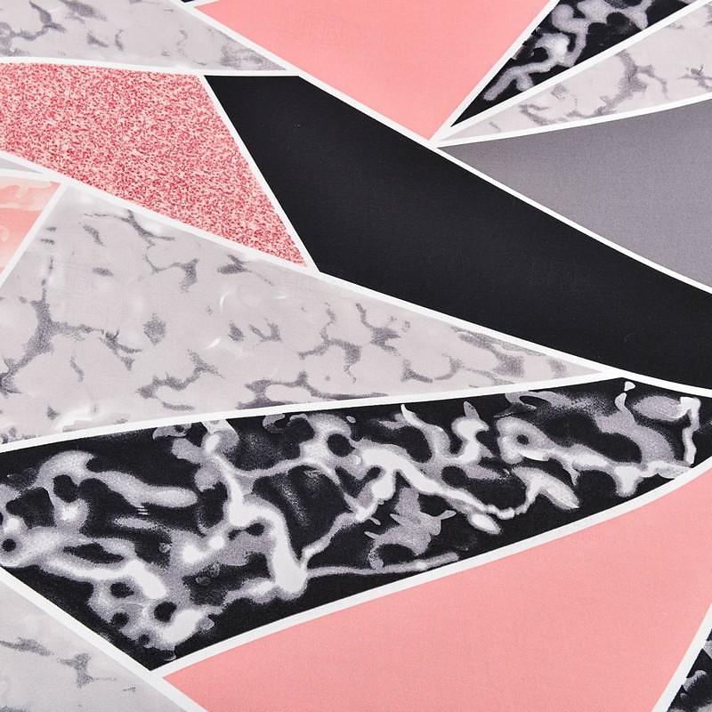 Sofa Cover Elastic Sofa Slipcover Geometric Floral Series Printed Pattern Furniture Protector L-Shaped for Bedroom Office Living Room Home Decor 9