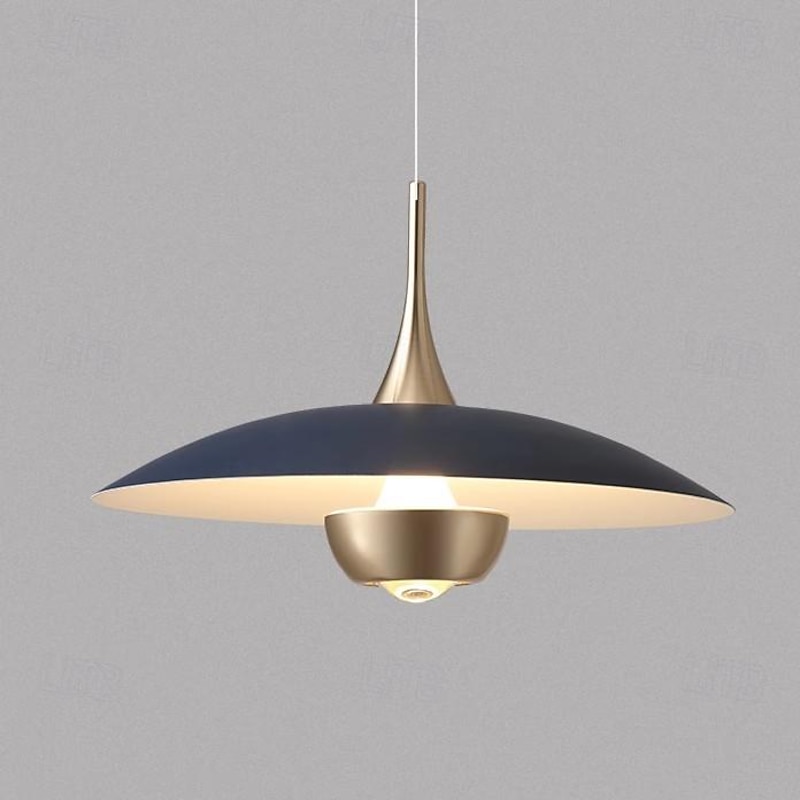 LED Pendant Light Flying Saucer Decorative Light 1-Light 28cm Modern Nordic Style Bedroom Dining Room 110-240V4