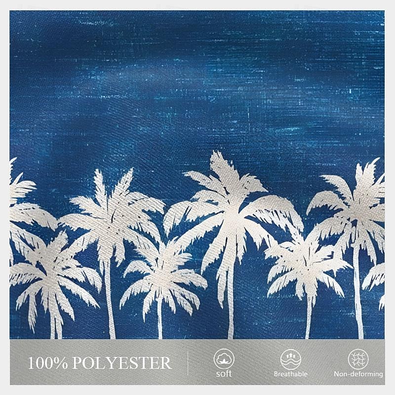 Men's Coconut Tree Swim Shorts Board Shorts Swimming Trunks Mid Waist Fashion Streetwear Designer Casual Daily Holiday Pocket Drawstring Elastic Waist Designer Clothing Apparel2