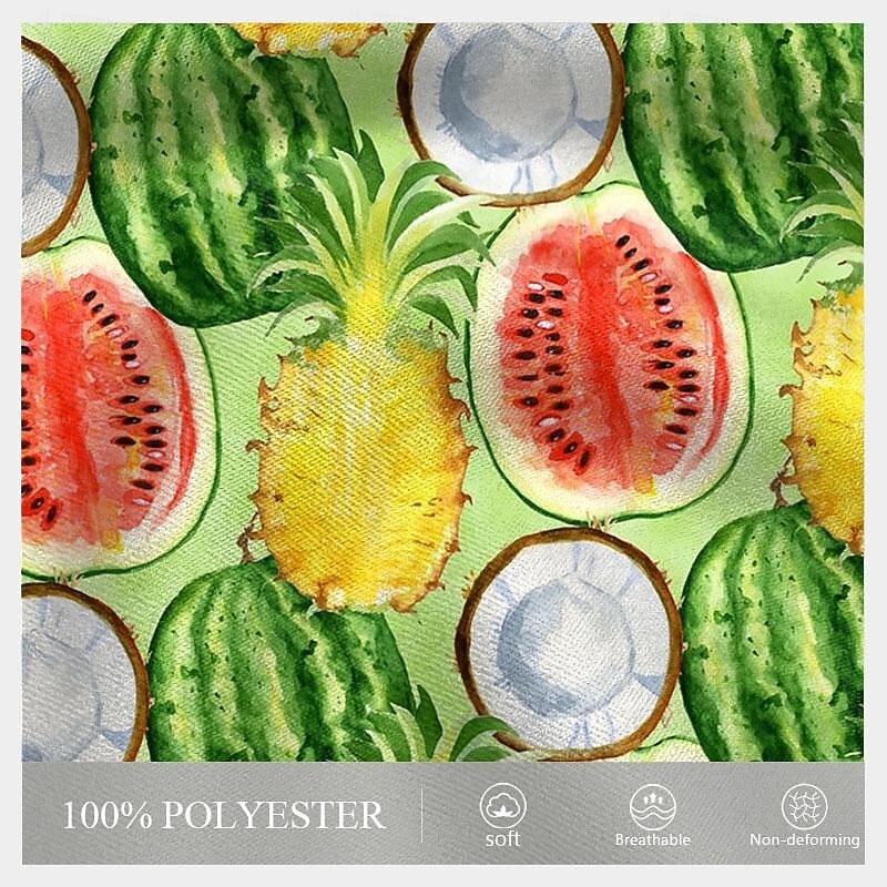 Men's Fruit Pineapple Watermelon Swim Trunks Swim Shorts Board Shorts Mid Waist Fashion Streetwear Designer Casual Daily Holiday Pocket Drawstring Elastic Waist Designer Clothing Apparel3