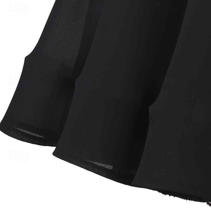 Ballroom Dance Dress Rhinestone Tassel Paillette Women's Performance Party Sleeveless Chiffon Chinlon Mesh3