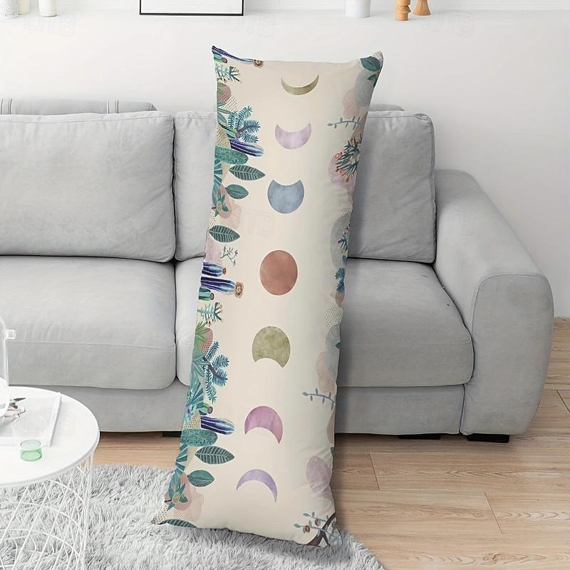 Decorative Toss Body Pillows Cover 1PC Soft Square Cushion Case Pillowcase for Bedroom Livingroom Sofa Couch Chair - Main Image