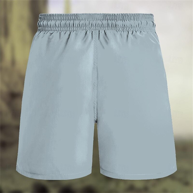 Men's Sun Swim Shorts Board Shorts Swimming Trunks Mid Waist Fashion Streetwear Hawaiian Casual Daily Holiday Pocket Drawstring Elastic Waist Designer Clothing Apparel2