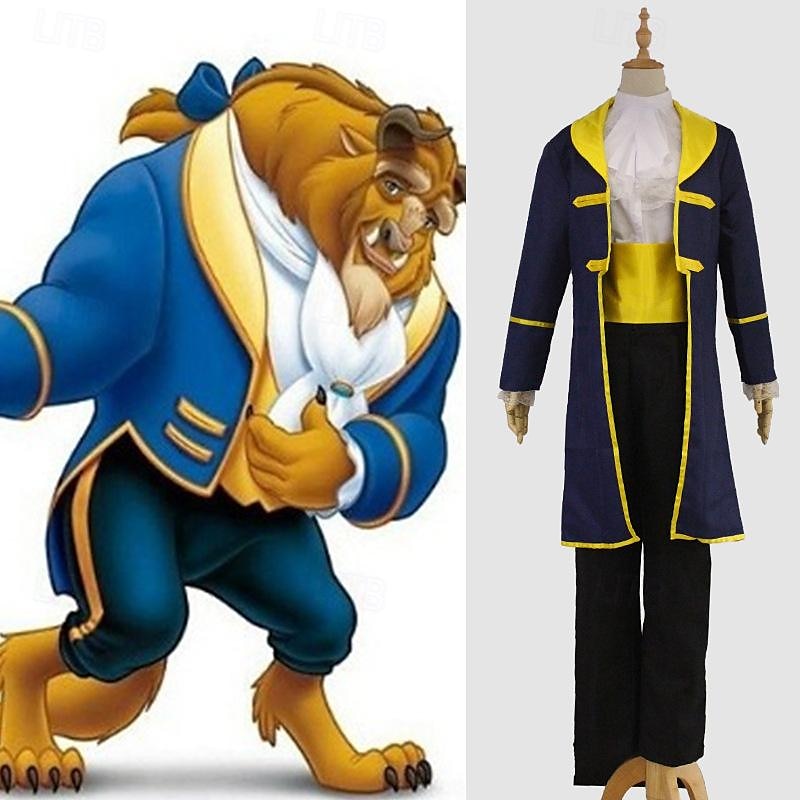 Sleeping Beauty Beauty and the Beast Prince Cosplay Costume Outfits Cosplay Costume Party Movie Cosplay for Men's Boys Kid's Adults' Carnival Masquerade Event / Party Masquerade Bachelorette Party2