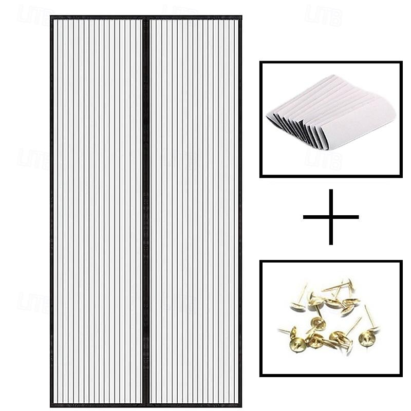 Magnetic Screen Door, Heavy Duty Door Screen Magnetic Closure Keep Bugs Out, Pet & Kid Friendly, Hands Free Door Screen4