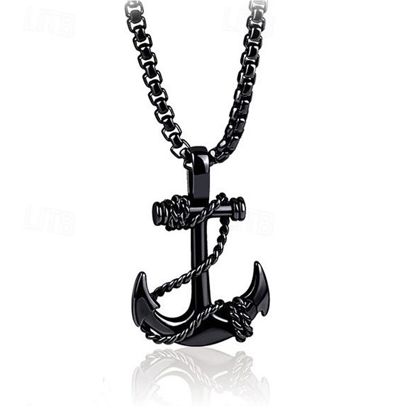 Medieval Renaissance Necklace Pirate Viking Fancy Dress Unisex Pirate LARP Ren Faire Adults' 1 Necklace2