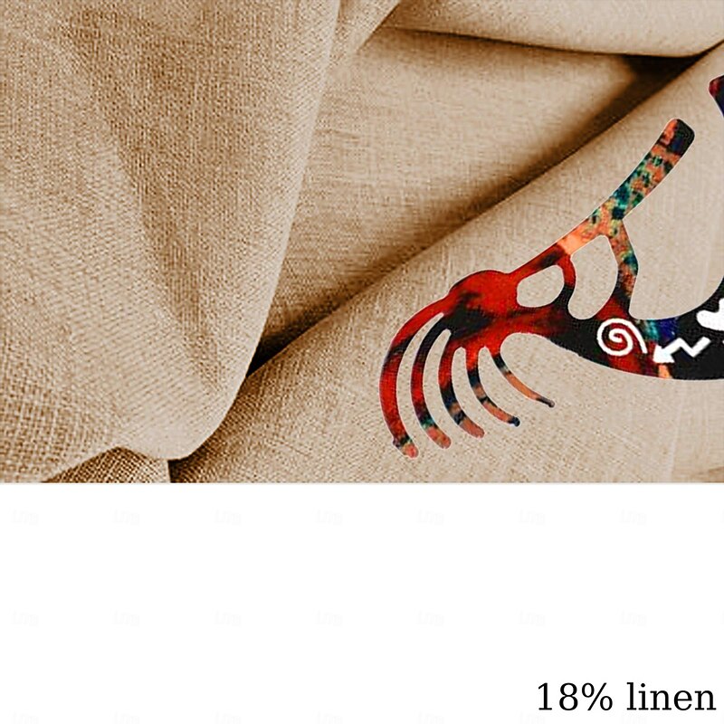 Men's Shirt Linen Shirt Retro Shirts Vintage Shirt Ethnic Shirt Southwestern Print Daily Green khaki Gray Short Sleeve Turndown Summer Spring Clothing Apparel3