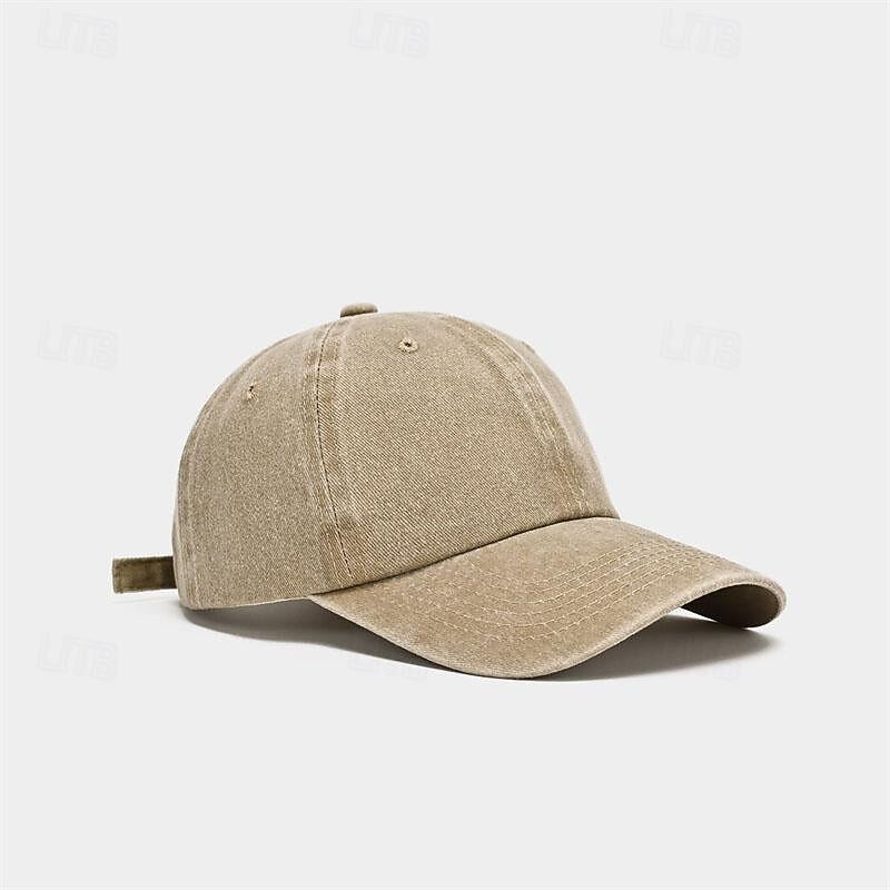 Women's Hat Baseball Cap Portable Sun Protection Breathable Street Daily Weekend Pure Color Pure Color3