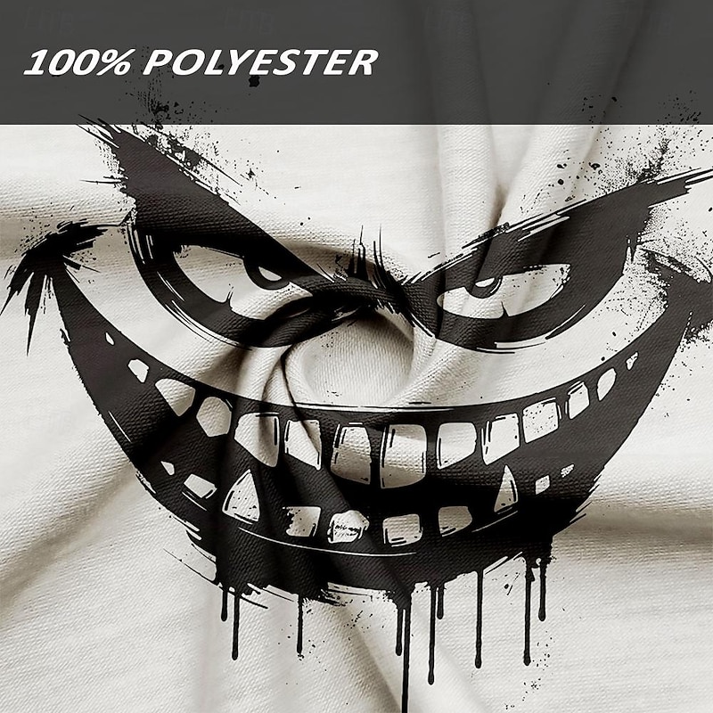 Men's Graphic Grimace T Shirt T shirt 3D Print Crew Neck Shirt Fashion Daily Athleisure Street Sports Outdoor White Green Summer Spring Clothing Apparel S M L XL XXL XXXL3