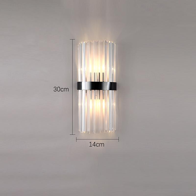 Indoor Christmas Wedding Decoration Modern Nordic Style Indoor Wall Lights Living Room Bedroom Steel Wall Light 110-120V 220-240V3