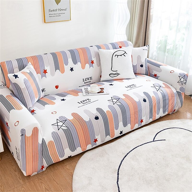 Sofa Cover Summer Cooling Ice Silk Full Coverage for Living Room Sofa Seat Cover Super Soft Elastic Furniture Cushion Protection Cover Living Room4