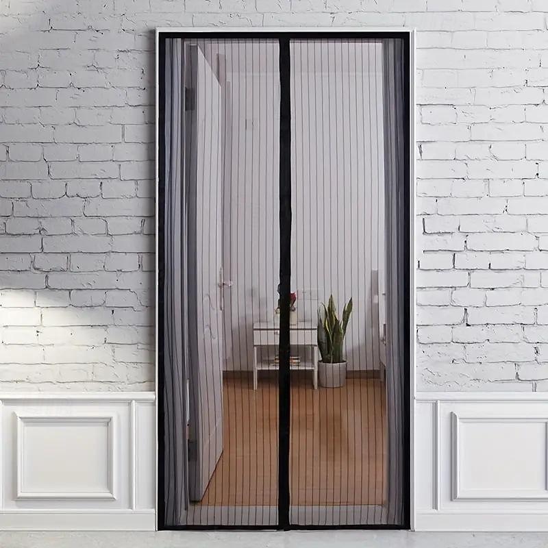 Magnetic Screen Door, Heavy Duty Door Screen Magnetic Closure Keep Bugs Out, Pet & Kid Friendly, Hands Free Door Screen3