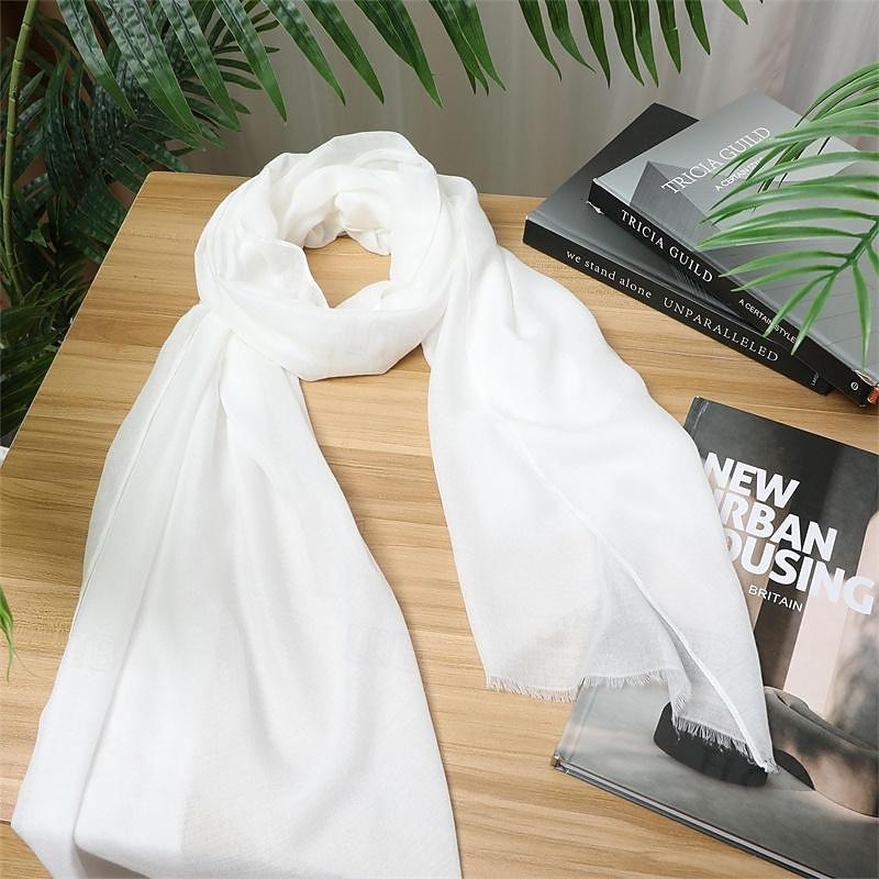 1pcs Blank White Bikini Top Tie Dyed All Cotton Summer Scarf Tie Dyed Fabric2