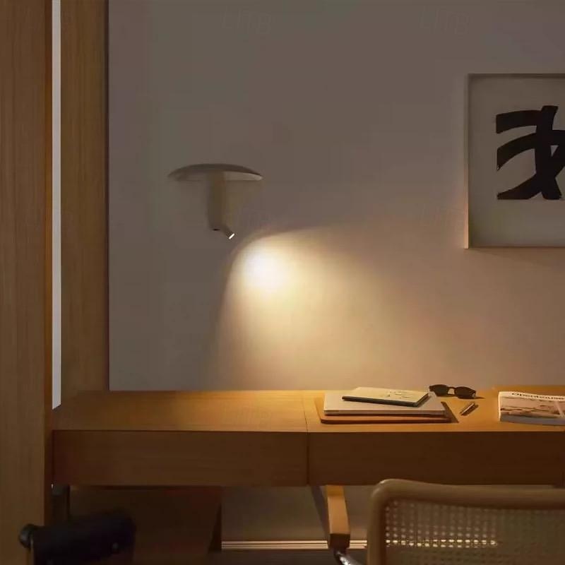 LED Indoor Wall Lights 10W Modern Mushroom Shape Metal Wall Sconce for Bedroom and Bathroom Lighting 110-240V3