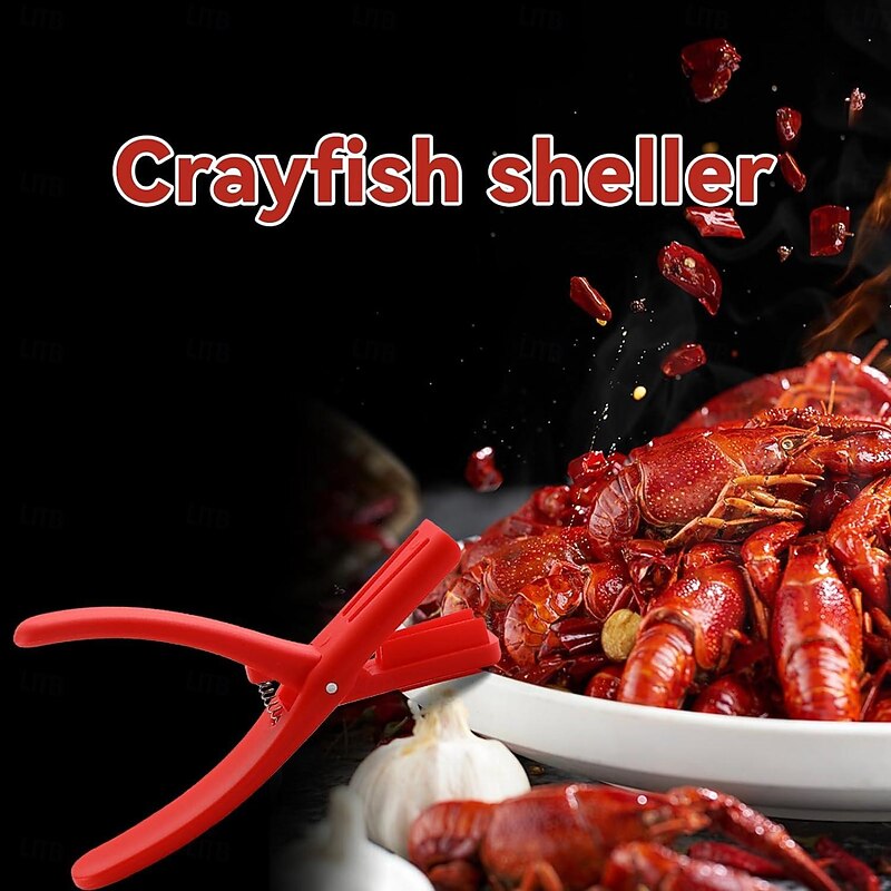 Crawfish Peeler, Crawfish Shucker, Crawfish Sheller Tool for Peeling Cooked Shrimp Tails, Universal Crayfish Shelling Device, Household Restaurant Easily Remove3