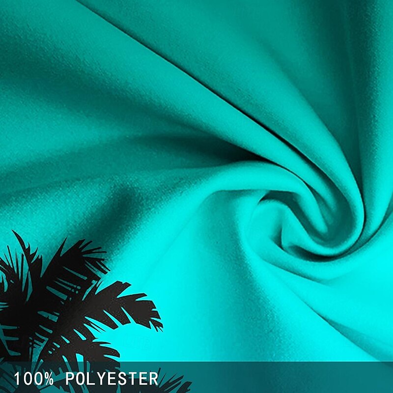 Men's Coconut Tree Gradient Color Swim Shorts Board Shorts Swimming Trunks Mid Waist Fashion Streetwear Designer Casual Daily Holiday Pocket Drawstring Elastic Waist Designer Clothing Apparel3