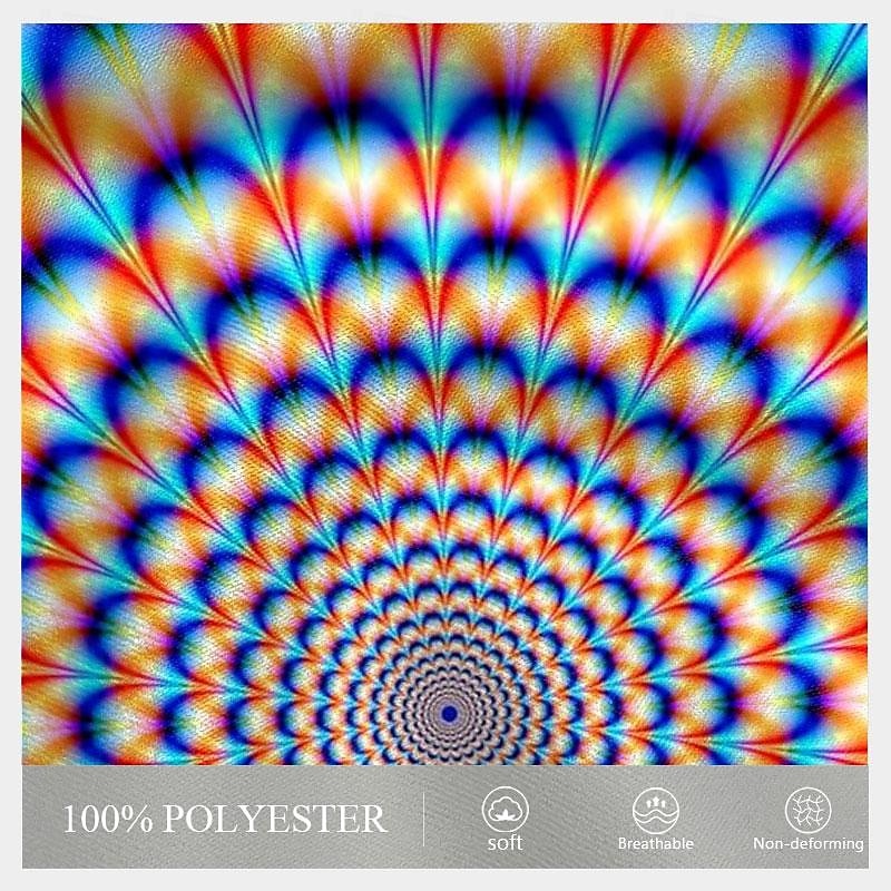 Men's Geometric Optical Illusion Swim Trunks Swim Shorts Board Shorts Mid Waist Fashion Streetwear Designer Casual Daily Holiday Pocket Drawstring Elastic Waist Designer Clothing Apparel3