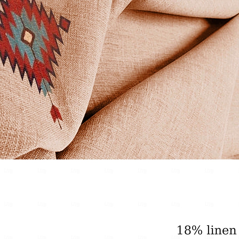 Men's Shirt Linen Shirt Retro Shirts Vintage Shirt Ethnic Shirt Tribal Daily Pink Blue khaki Short Sleeve Turndown Summer Spring Clothing Apparel2