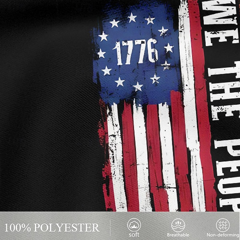 Men's Flag Letter American Flag Swim Trunks Swim Shorts Board Shorts Mid Waist Fashion Streetwear Designer Casual Daily Holiday Pocket Drawstring Elastic Waist Designer Clothing Apparel3