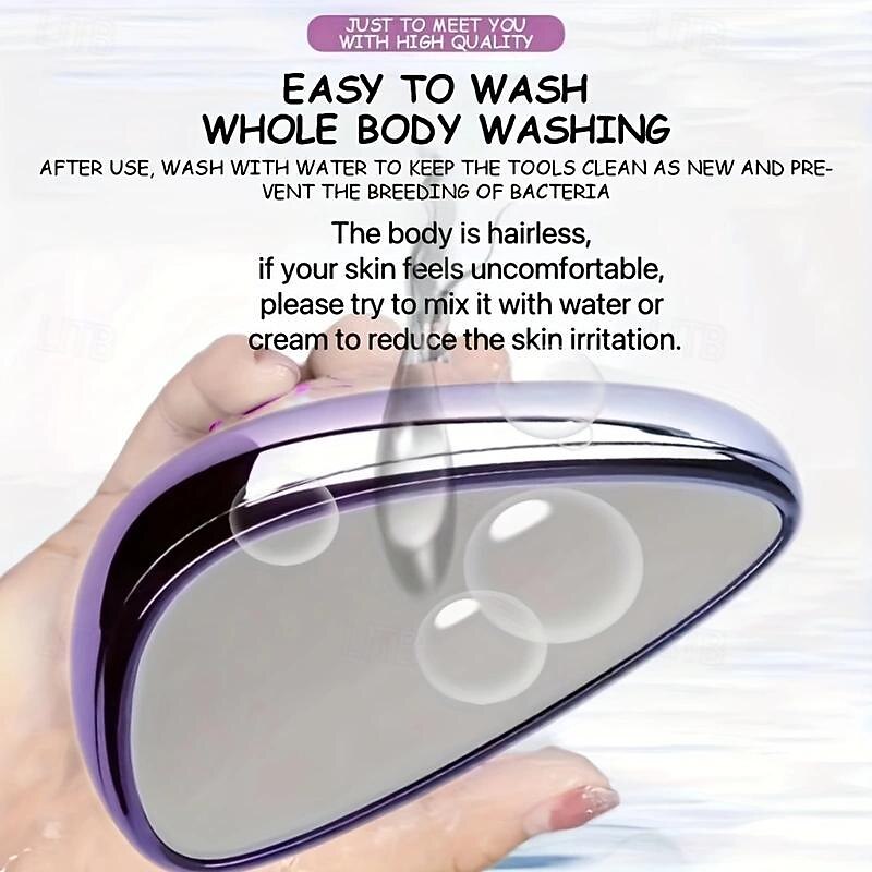 Magic Hair Eraser Remover For Women And Men Back Arms And Legs, Reusable And Washable, Painless Exfoliator Hair Remover Device, Bikini Trimmer, Portable Epilator3