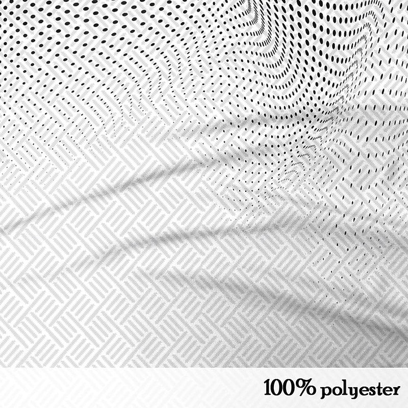 Men's Polo Shirts Golf Shirt Short Sleeve Polo Shirts Collared Shirts Business Casual WorkWear Formal Wear Festival Wear Buttons 3D Print Summer Spring White3