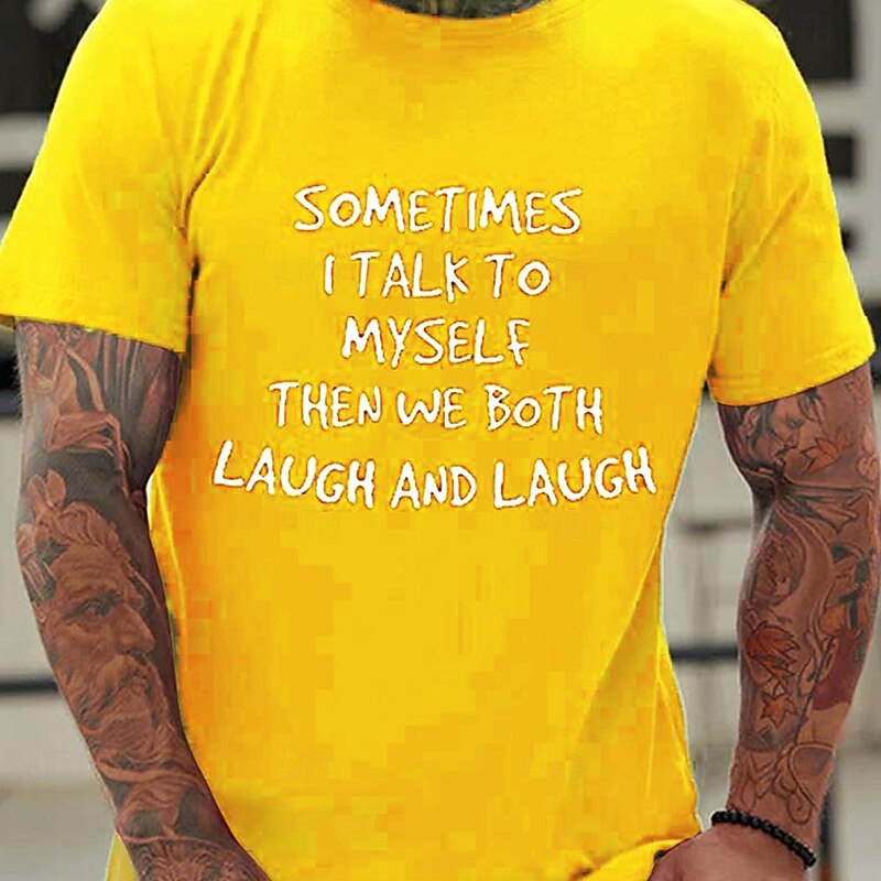 Men's Graphic Letter T Shirt Casual Style 100% Cotton Short Sleeve Graphic Shirt Black White Red Comfortable Tee Vacation Casual Fashion Designer Clothing4