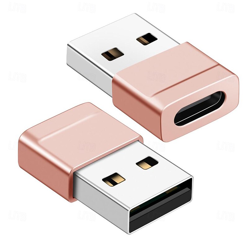 USB to Type-c Converter Head Mobile Phone Computer Car Charging Data Cable Adapter2