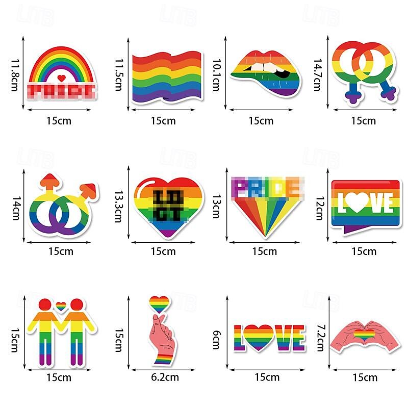 Rainbow Festival Theme Party Spiral Hangers Pride Month Decorative Props June Party Spiral Hangers2