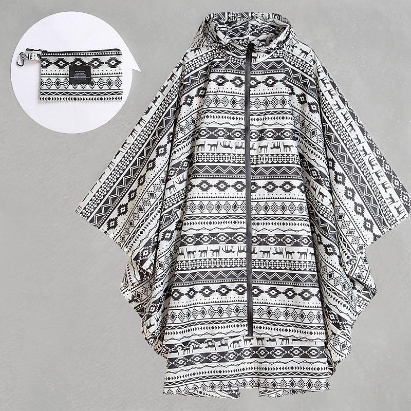 Unisex Hiking Raincoat Outdoor Waterproof Lightweight Rip-resistant Hiking Outfits Hiking Clothes Spring Autumn / Fall Hoodie Raincoat Rain Poncho Solid Color Black Yellow Blue