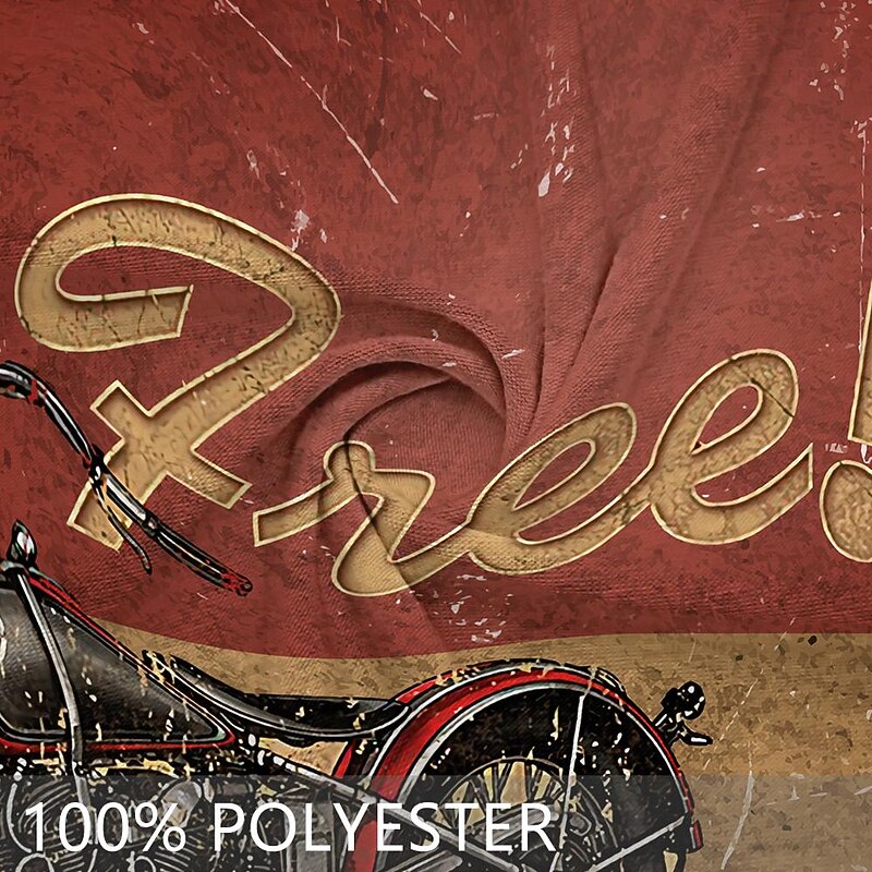 Men's Letter Motorcycle T Shirt Short Sleeve T shirt 3D Print Crew Neck Shirt Fashion Retro Vintage Athleisure Street Sports Outdoor Brown Summer Spring Clothing Apparel S M L XL XXL XXXL3