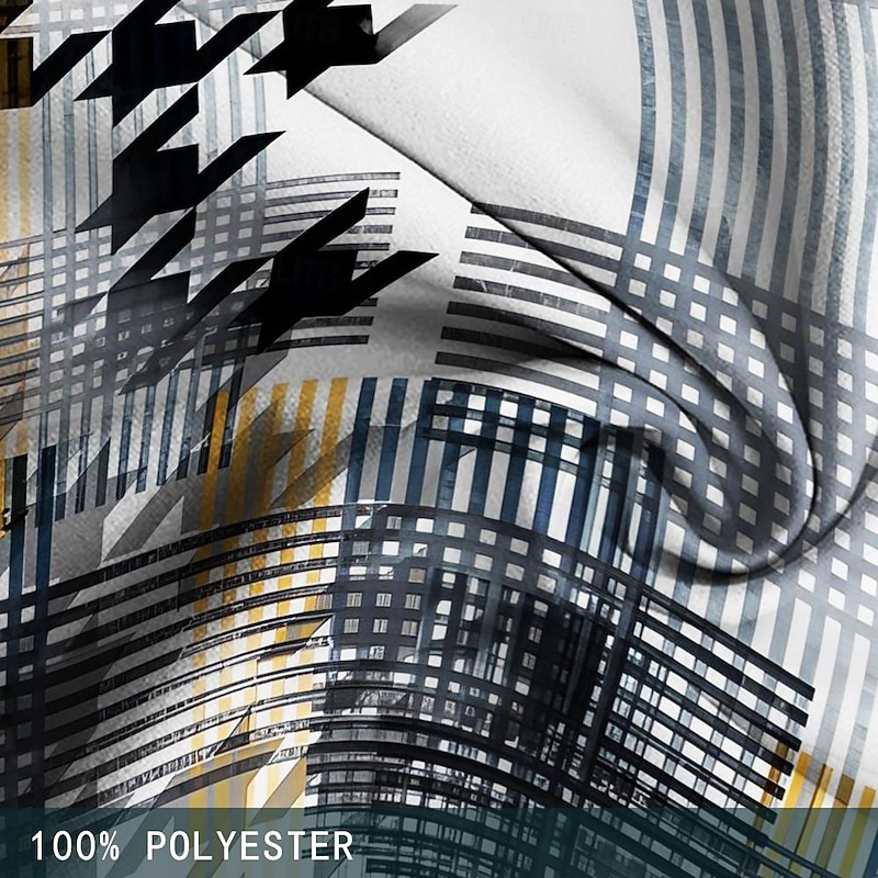 Men's Geometric Plaid Color Block Swim Shorts Board Shorts Swimming Trunks Mid Waist Fashion Streetwear Designer Casual Daily Holiday Pocket Elastic Waist 3D Print Designer Clothing Apparel3