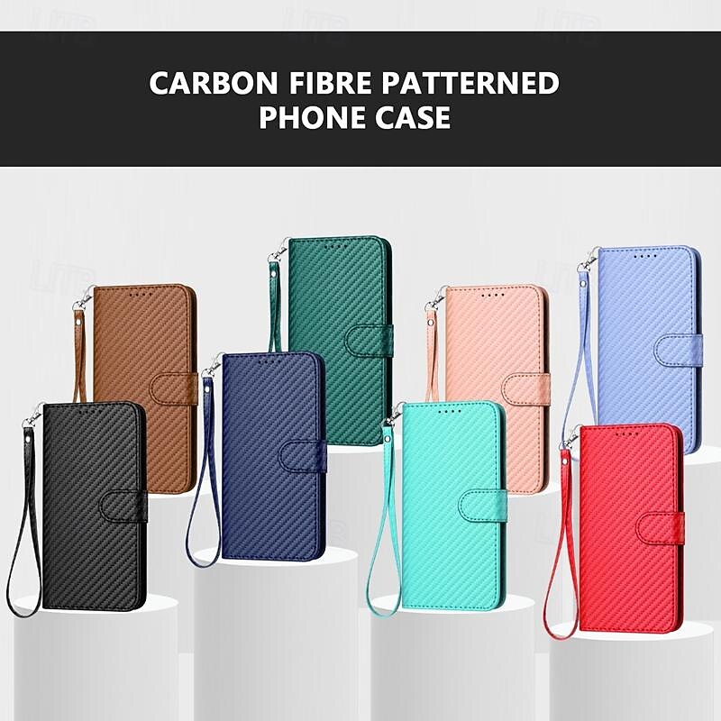 Phone Case For iPhone 17 Pro Max 17 Air 16 15 14 Pro Max Plus 13 12 11 Pro Max Mini Back Cover with Stand Holder with Wrist Strap Card Slot TPU PU Leather