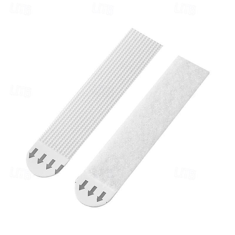 6/8/10 pairs Magic Tape Curtain Gap Fixing Bar for Securing Curtain Gaps, Light-blocking on Both Ends, Curtain Edge Fixator, Preventing Light Leakage from Sides Adjacent to Walls3