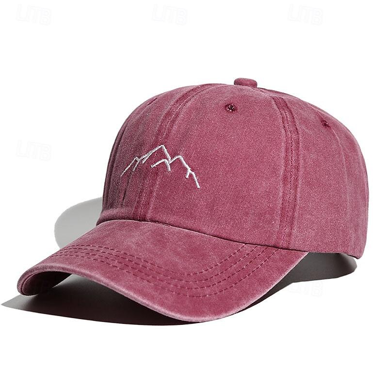Women's Hat Baseball Cap Portable Sun Protection Breathable Street Daily Weekend Embroidery3